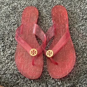 Tory Burch flip flops size 9